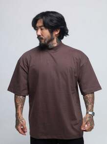 Men T-Shirts - Rust Brown - View 3
