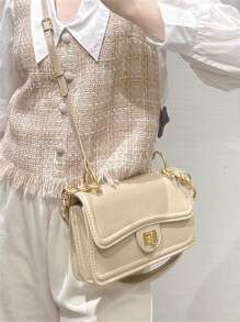 Women Crossbody - 米色 - 查看 2