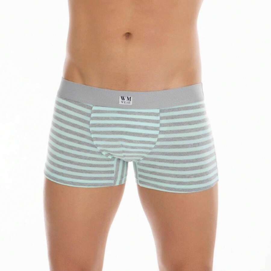 Men Boxers - 녹색 - 보기 1