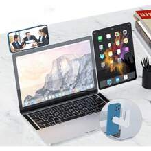 Foldable Magnetic Cell Phone Holder For Laptop Screen