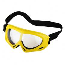 WOW Youth Motocross ATV Dirt Bike MX BMX Ski Snowboard Skiing GK Goggle Youth Black - Yellow - View 1