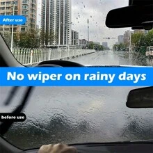 1入防雨汽車玻璃撥水噴霧,長效陶瓷擋風玻璃納米疏水保護塗層汽車護理 - 藍色 - 查看 6