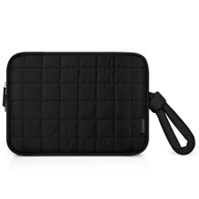 ETRONIK Puffy Laptop Sleeve 13 Inch 14 Inch, Laptop Case For MacBook Pro 14 Inch Laptop Sleeve, MacBook Air M2 Sleeve 13 Inch, IPad Pro 12.9, Cute Puffer Laptop Cover Carrying Case With Pocket - Black - View 2