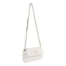 MOSCHINO Quilted Shoulder Bag - White - View 4