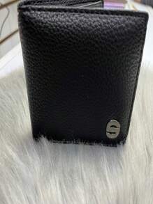 Men's Leather Wallet - Black - View 3