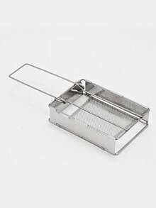 Toaster Mesh, Stainless Steel Toast Grilled Rack, Bread Toaster Rack - Silver - View 7