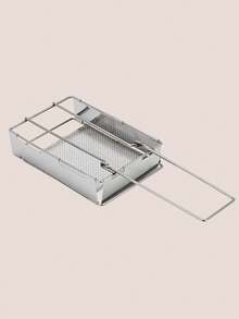 Toaster Mesh, Stainless Steel Toast Grilled Rack, Bread Toaster Rack - Silver - View 5