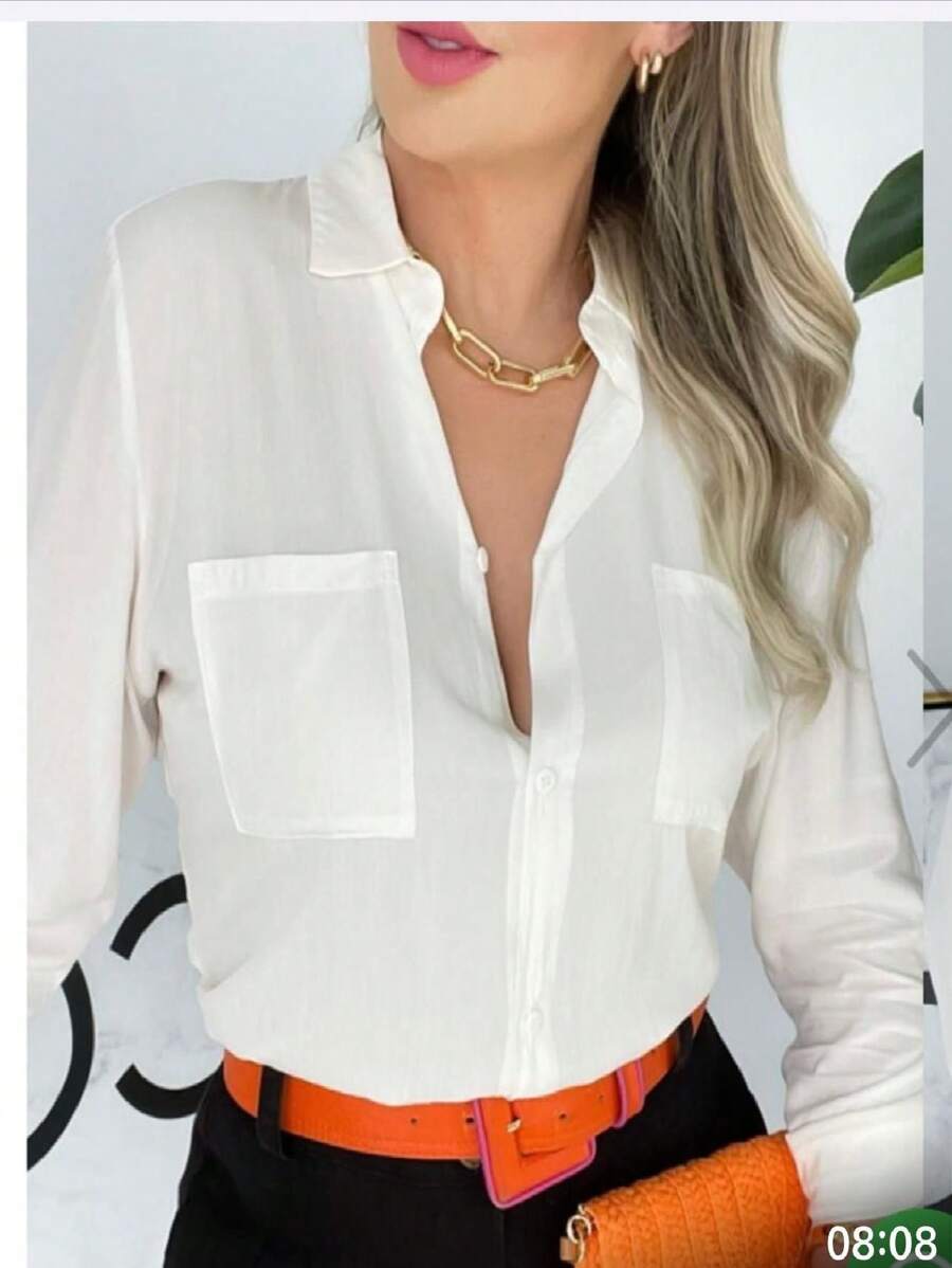 Women Blouses - trắng - Xem 1