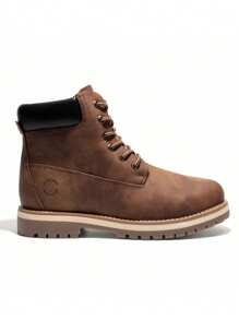 Men's Insulated Winter Snow Boots Outdoor Warm Cold-Weather Work Boots