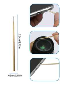 21pcs Multi-Purpose Dust Cleaning Brush Set For Keyboard, Camera, Mobile Phone, Tablet, Laptop Gap Cleaning Tool