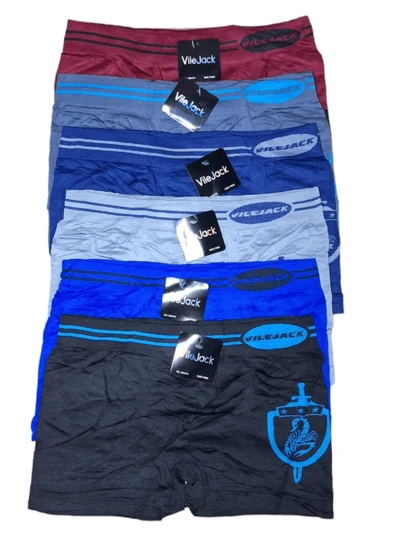 Paquete de 6 Piezas Bóxer Calzoncillo Cómodo Excelente Calidad para Hombre Unitalla Envío de Modelos Dependiendo Disponibilidad