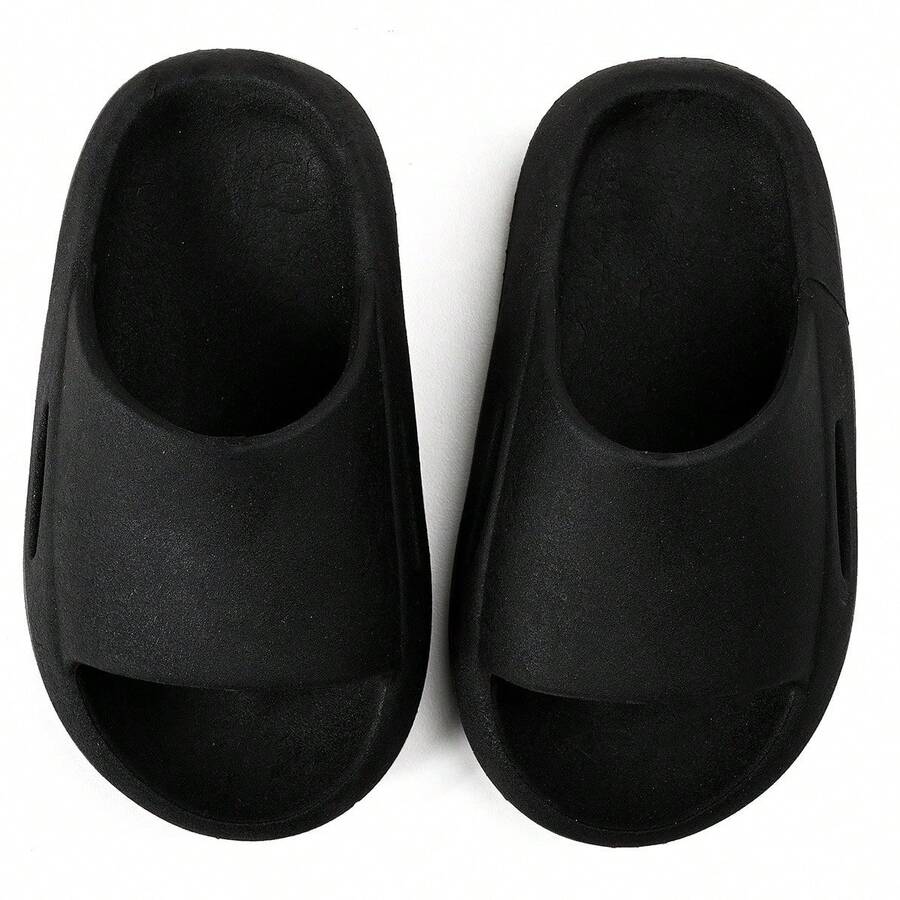 Kids Fashion Slippers - 黑色 - 查看 1