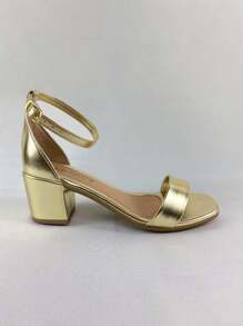 Women Flat Sandals - Vàng - Xem 2