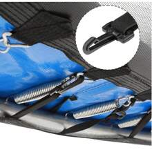 Rampoline Replacement Net, Garden Trampoline, UV-Resistant Replacement Net, Round Protective Net For Garden Trampoline Diameter 305/366 Cm - 藍色 - 查看 5