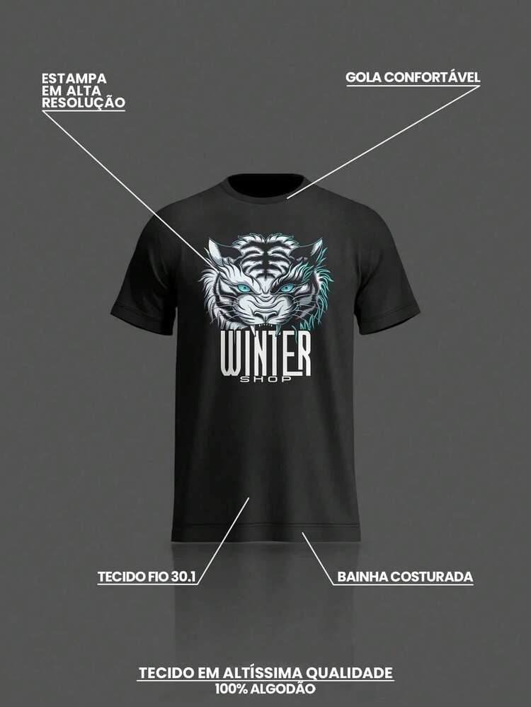 Men T-Shirts - Burgundy - View 5
