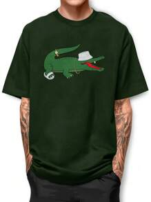 Men T-Shirts - 綠色 - 查看 1