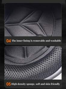 AD 1 szt. Kask motocyklowy do jazdy terenowej, kask rowerowy elektryczny, kask rowerowy górski, kolarstwo zjazdowe, czapka, 4 pory roku, unisex, ochrona głowy