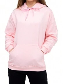 Women Sweatshirts - Màu Hồng baby - Xem 3