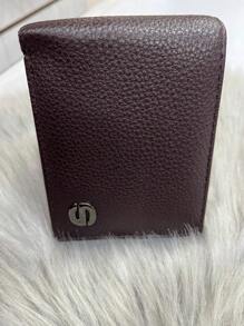 Men's Leather Wallet - Chocolate Brown - View 2