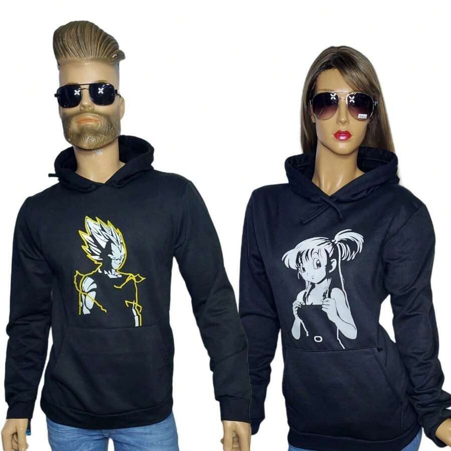 Duo Couple Sweatshirts In Love In Character