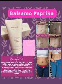 Gel Masaje Paprika & chill.anti Flacidez-celulitis 150ml Dr. C Tuna Farmasi - Rojo - Ver 6