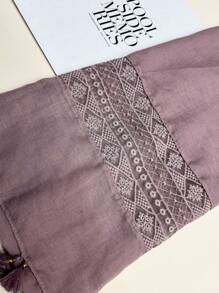 Boho 1pc Simple Solid Color Beach Accessories Women Scarf, New Style Patchwork Scarf, Sunblock Scarf & Beach Towel Multifunctional Long Shawl For Women Accessories Women Winter Fall Valentine Day Valentines