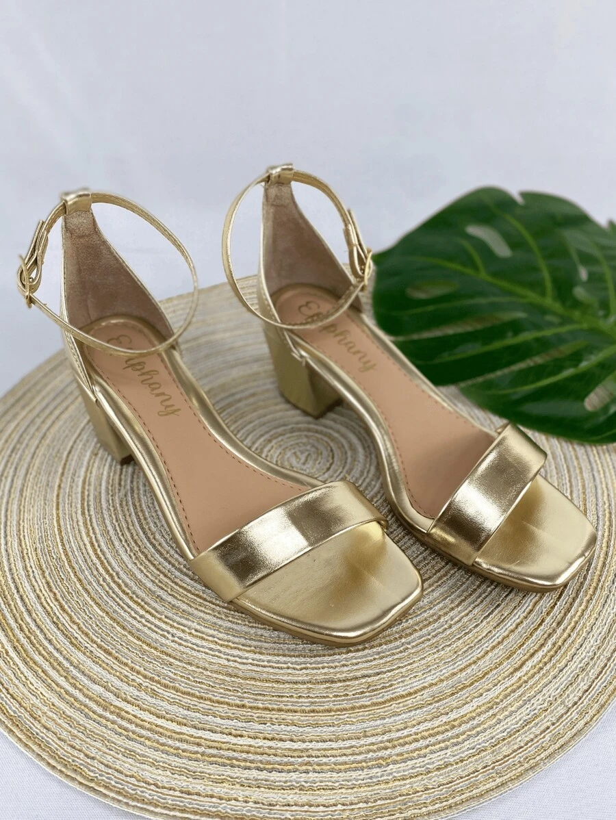 Women Flat Sandals - Vàng - Xem 1