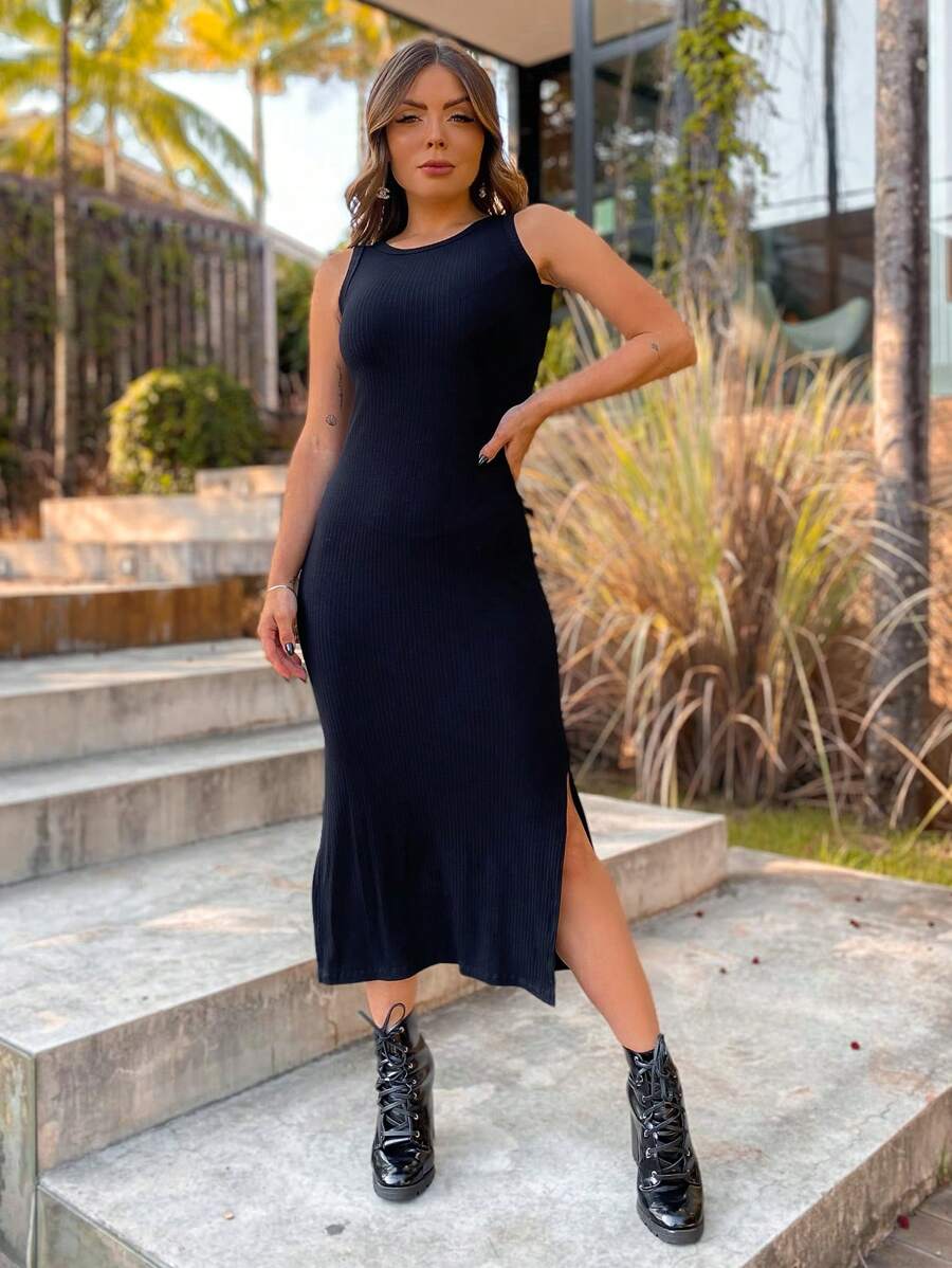 Women Dresses - 黑色 - 查看 1