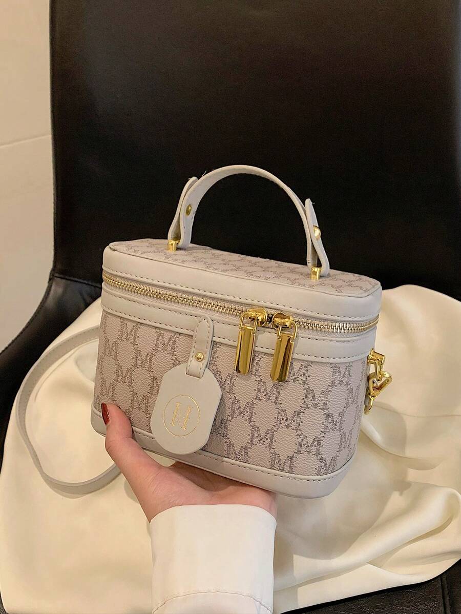 Women's Autumn/Winter New PU Leather Large Capacity Minimalist Fashion Bucket Shoulder Bag Crossbody Bag