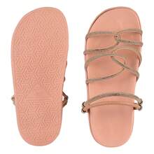 Women Platforms & Wedge Sandals - 乾枯玫瑰色 - 查看 5