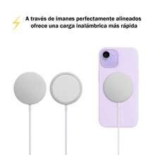 Kit 6 en 1 Compatible IOS & Android (Batería Inalámbrica, Cargador magnético, Reloj Inteligente, audífonos y Cargador). - Naranja - Ver 3