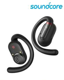 Soundcore V30i Open-Ear Headphones, Ultra-Comfort, Lightweight Design, Snug Fit, Ergonomic Ear Hooks, Robust Bass, 36H Playtime, Bluetooth 5.3, App Control, Clear Calls, Wireless Earbuds - màu đen - Xem 1