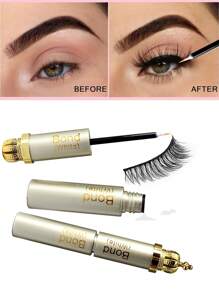 1 Piece Of Cluster Lash Glue 6ml, B&Q LASH Bond White Clear Long Lasting False Eyelash Glue For DIY Eyelash Extension Adhesive Mascara Glue For Eyelash Cluster Extension Waterproof Anti-Allergy Latex Free Lash Glue, Eyelash Glue