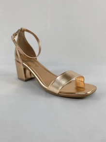 Women Flat Sandals - 玫瑰金 - 查看 6