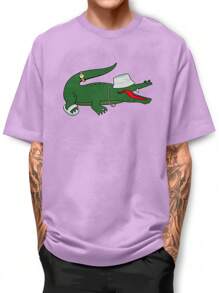 Men T-Shirts - Màu Cam san hô - Xem 1