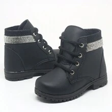 Kids Boots - 黑色 - 查看 4