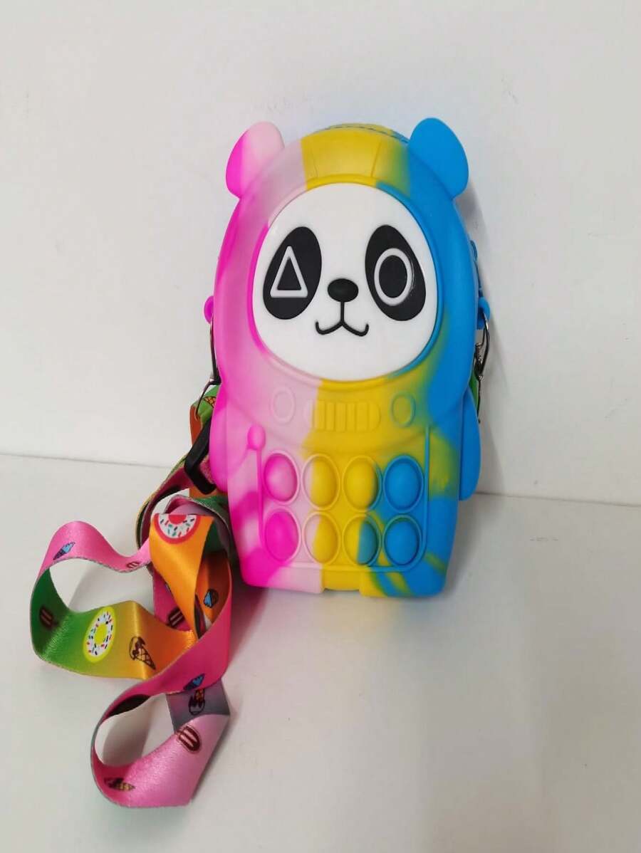 Kids Crossbody Bags - 玫紅色 - 查看 1