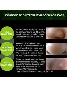 Mascarilla de carbón de bambú para eliminación de puntos negros, mascarilla de limpieza profunda para manchas en la nariz, mascarilla para la nariz, dolor de acné y puntos negros - Negro - Ver 4