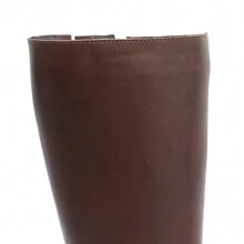 Women Knee-High Boots - Rỉ Nâu - Xem 7