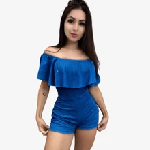 Women Jumpsuits - Màu xanh hải quân - Xem 4