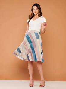 Women Skirts - 藍色 - 查看 2