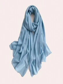 Khăn choàng thời trang bằng vải voan mỏng dành cho nữ, khăn choàng, khăn tắm biển, khăn trùm đầu chống nắng, thích hợp sử dụng hàng ngày Bandana, dây buộc tóc, dây buộc đầu lý tưởng để tô điểm cho vẻ ngoài của bạn vào dịp Giáng sinh, mùa đông, mùa thu - Nhiều màu - Xem 4