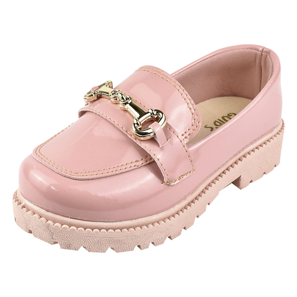 Mocassim Infantil  FemininoTratorado Antiderrapante Oxford