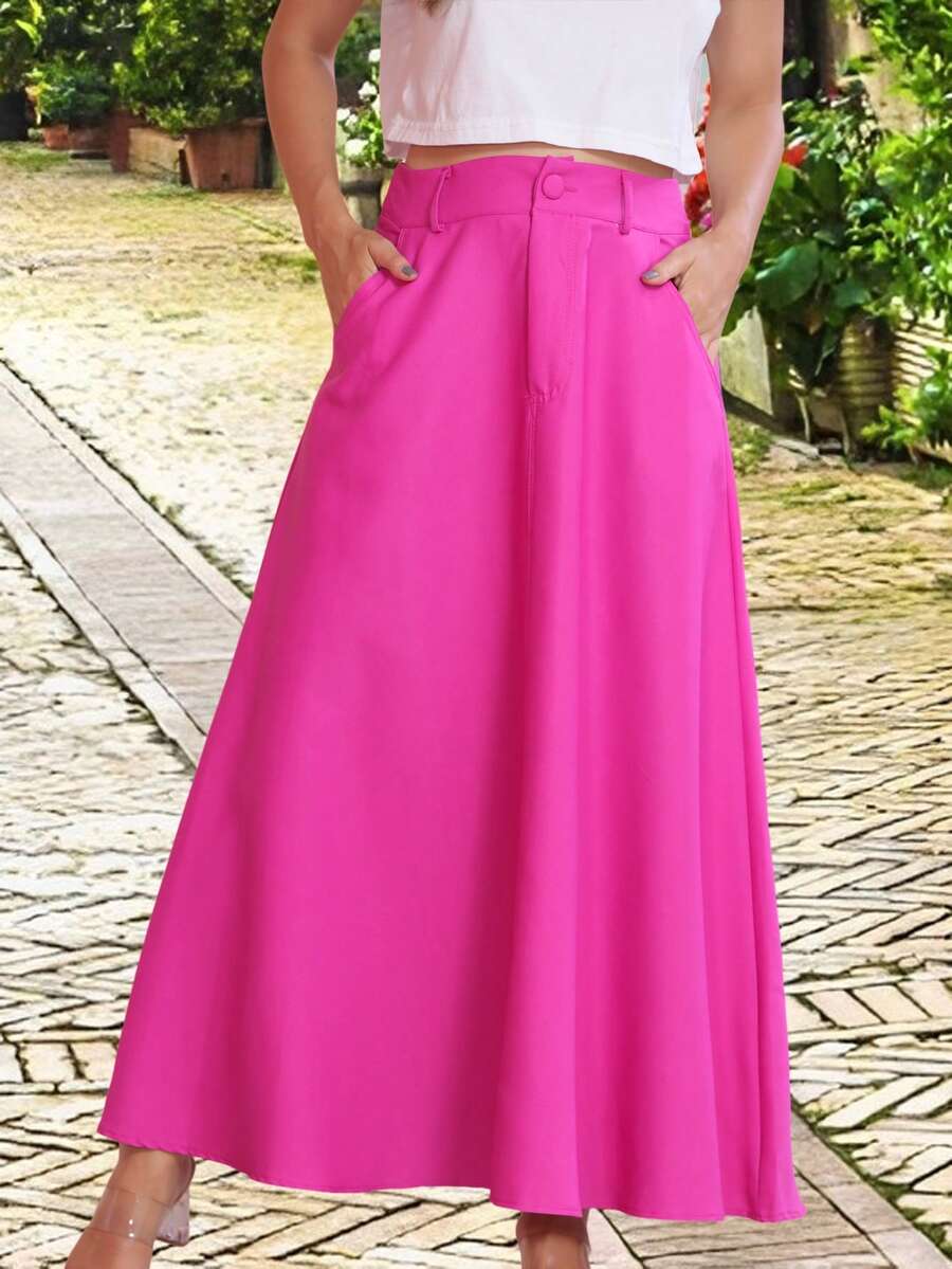 Women Skirts - Hồng - Xem 1