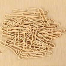 50/100/200pcs High Thermostability Rubber Bands Elastic Stretchy Rubber Bands For Laboratory Office Supplies Back To School