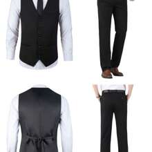 Men Suits - Black - View 2