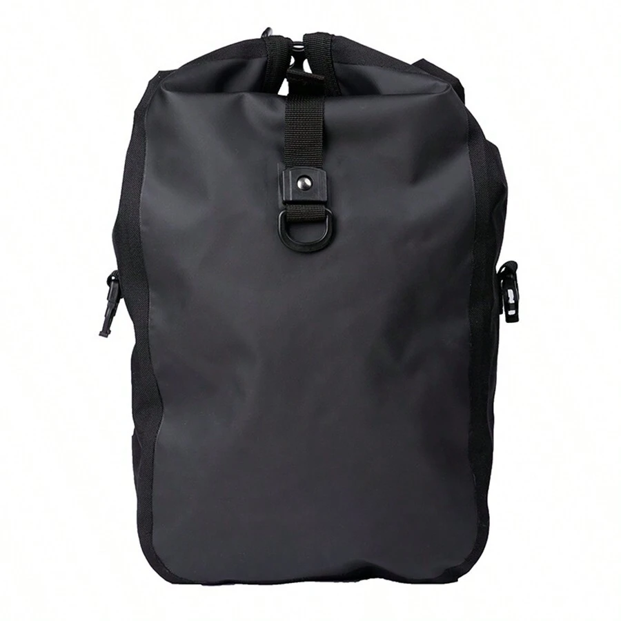 Bicycle Rack Bag, Multifunctional & Waterproof, Suitable For Mountain Bike, Commuting, Single & Double Shoulder Backpack, Cycling Bag - Black - View 1