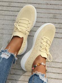 Women's New Athletic Shoes, Soft Bottom, Breathable, Fashionable, Suitable For Running And Outdoor Activities
