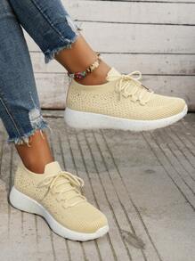 Women's New Athletic Shoes, Soft Bottom, Breathable, Fashionable, Suitable For Running And Outdoor Activities
