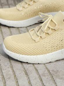 Women's New Athletic Shoes, Soft Bottom, Breathable, Fashionable, Suitable For Running And Outdoor Activities